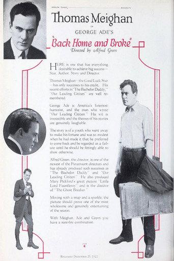 Back Home and Broke (1922) poster