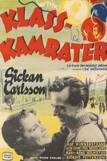 Klasskamrater (1952) poster