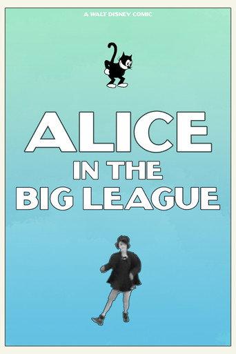 Alice in the Big League (1927) poster