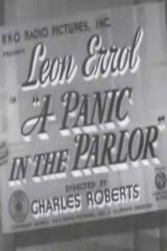 A Panic in the Parlor (1941) poster