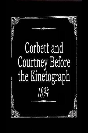 Corbett and Courtney Before the Kinetograph (1894) poster