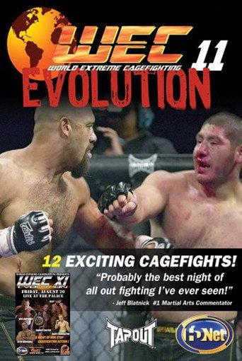 WEC 11: Evolution (2004) poster
