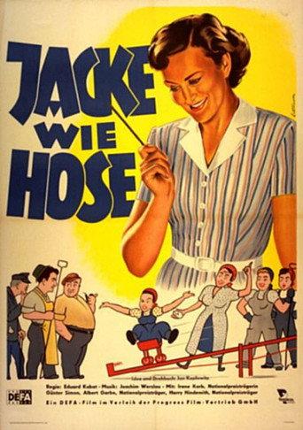 Jacke wie Hose (1953) poster