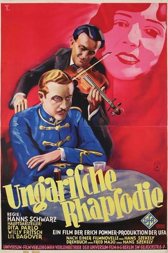 Hungarian Rhapsody (1928) poster