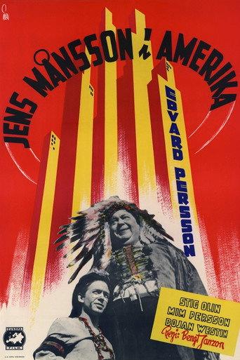 Jens Mons in America (1947) poster