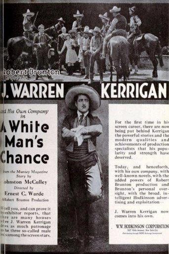 A White Man's Chance (1919) poster