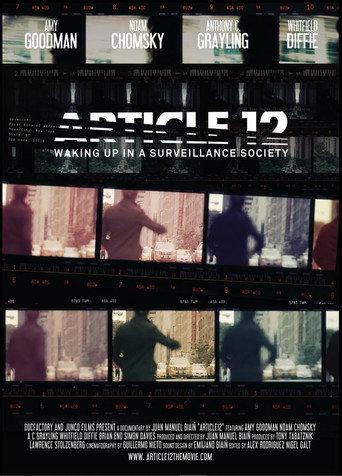 Article 12 () poster
