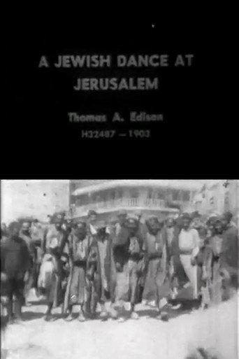 A Jewish Dance at Jerusalem (1903) poster
