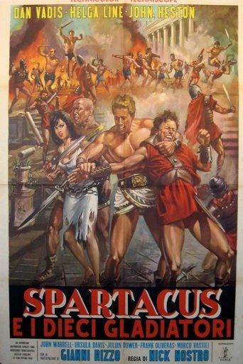 Spartacus and the Ten Gladiators (1964) poster