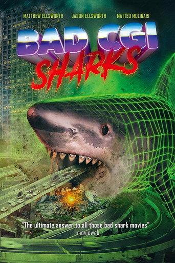 Bad CGI Sharks (2019) poster