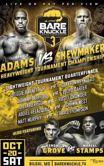 Bare Knuckle Fighting Championship 3 (2018) poster