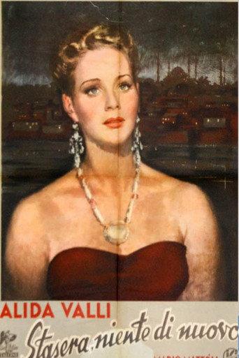 Stasera niente di nuovo (1942) poster