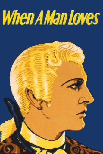 When a Man Loves (1927) poster