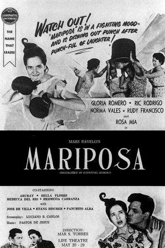 Mariposa (1955) poster