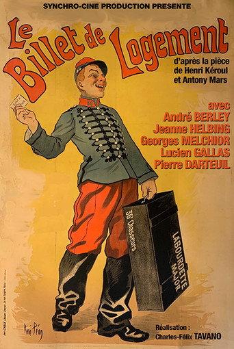 Billeting Over (1932) poster