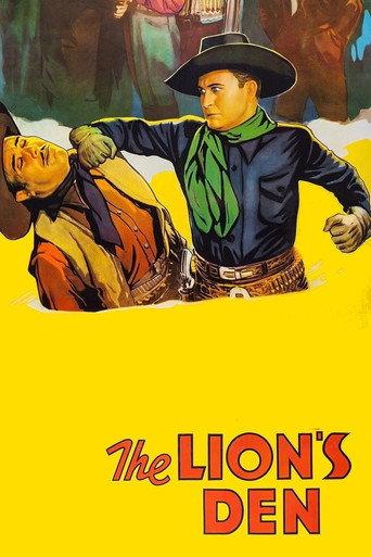 The Lion's Den (1936) poster