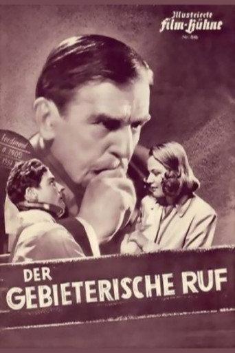 Der gebieterische Ruf (1944) poster