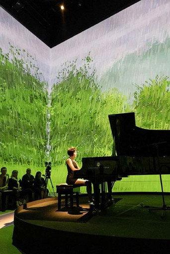 Yuja Wang x David Hockney London Lightroom (2025) poster