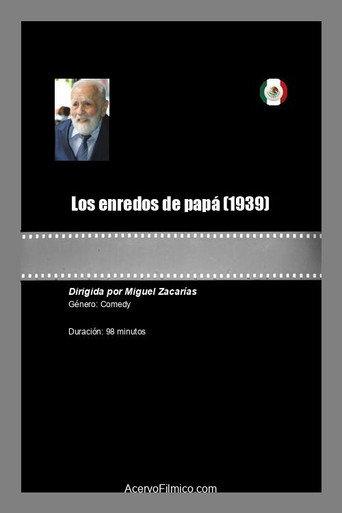 Los enredos de papá (1939) poster