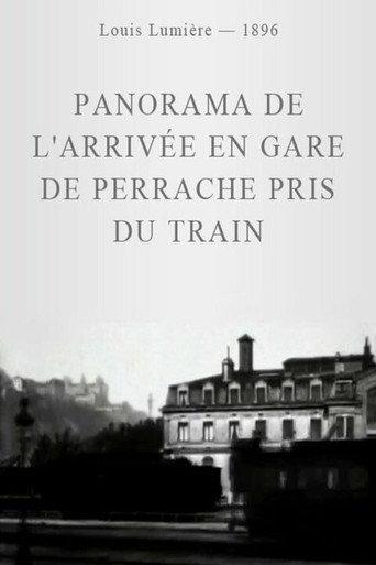 Panoramic View of the Arrival at Perrache Station taken from the Train (1896) poster