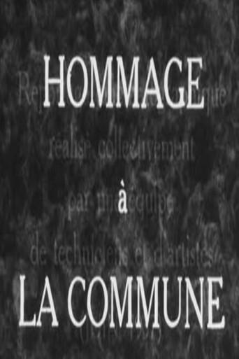 Hommage à la Commune (1937) poster