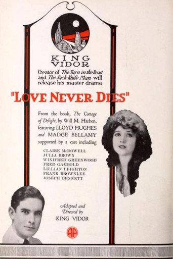 Love Never Dies (1921) poster