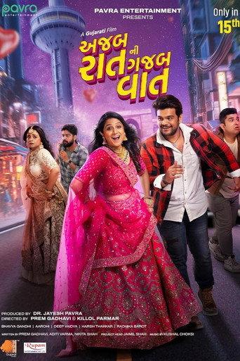 Ajab Raat Ni Gajab Vaat (2024) poster
