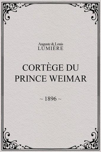 Cortège du prince Weimar (1896) poster