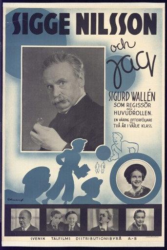 Sigge Nilsson och jag (1938) poster