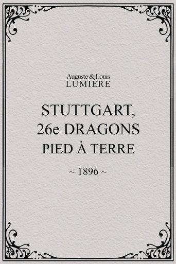 Stuttgart : 26ème dragons. Pied à terre (1896) poster