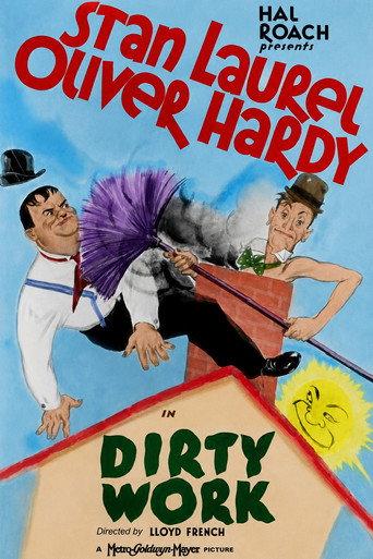 Dirty Work (1933) poster