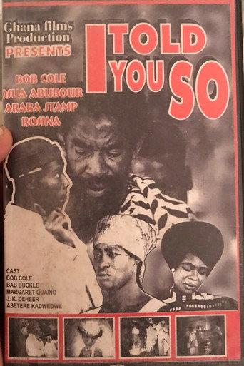 I Told You So (1970) poster