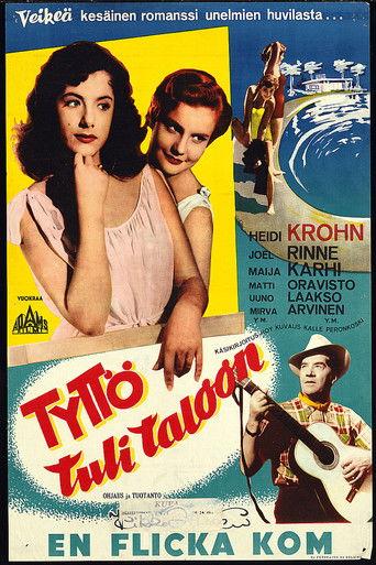 Tyttö tuli taloon (1956) poster