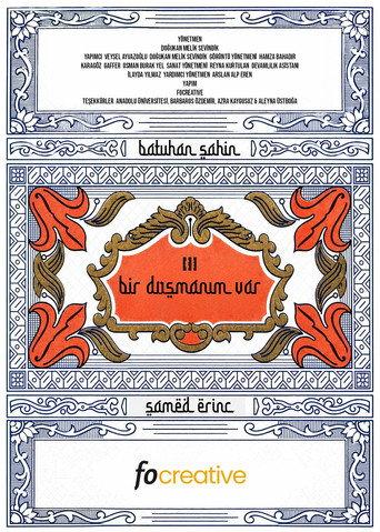 Bir Düşmanım Var (2026) poster