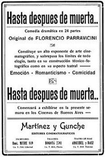 'Til After Her Death (1916) poster