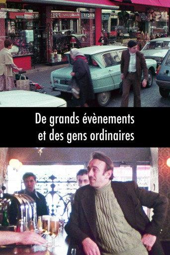 Of Great Events and Ordinary People (1980) poster