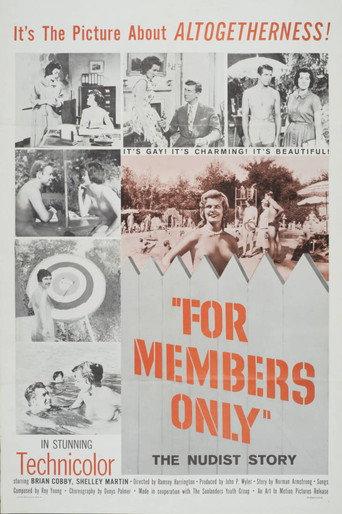 For Members Only (1960) poster
