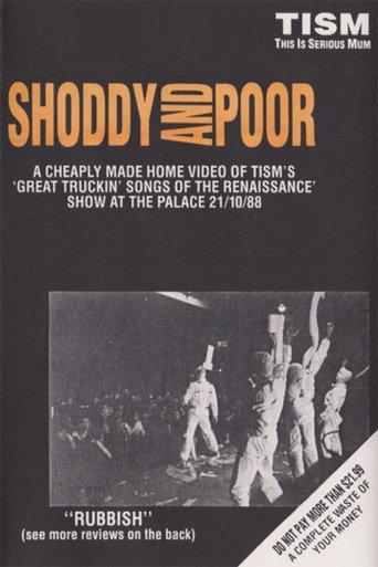 TISM: Shoddy and Poor (1989) poster