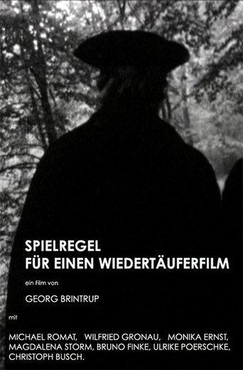 Rules For a Film about Anabaptists (1976) poster