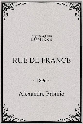 Rue de France (1896) poster