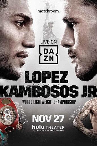 Teofimo Lopez vs. George Kambosos Jr (2021) poster