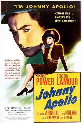 Johnny Apollo (1940) poster