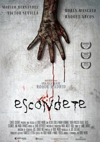 Escóndete () poster