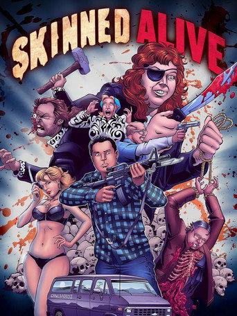 Skinned Alive (1990) poster