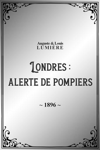 London: Firefighters' Alert (1896) poster