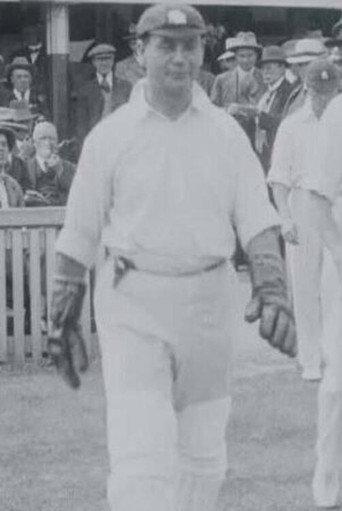 Warwickshire V Australians at Edgbaston (1926) poster
