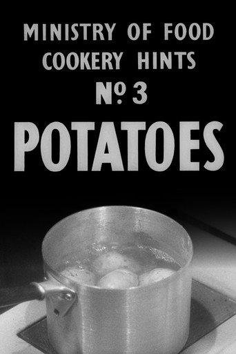 Ministry of Food Cookery Hints No. 3 - Potatoes (1940) poster