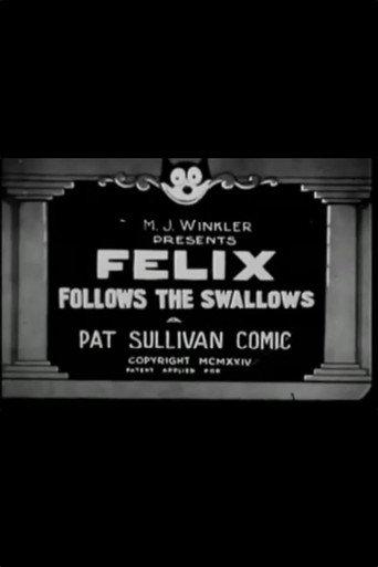 Felix Follows the Swallows (1925) poster