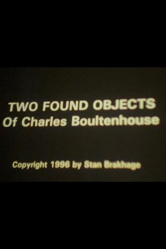 Two Found Objects of Charles Boultenhouse (1996) poster
