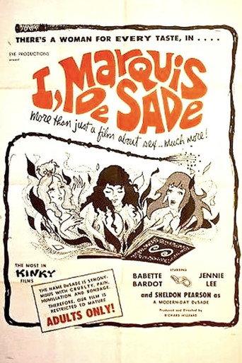 I, Marquis De Sade (1967) poster